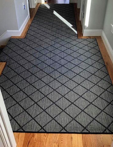 Custom hallway runner in Cary, NC from Bell's Carpets & Floors