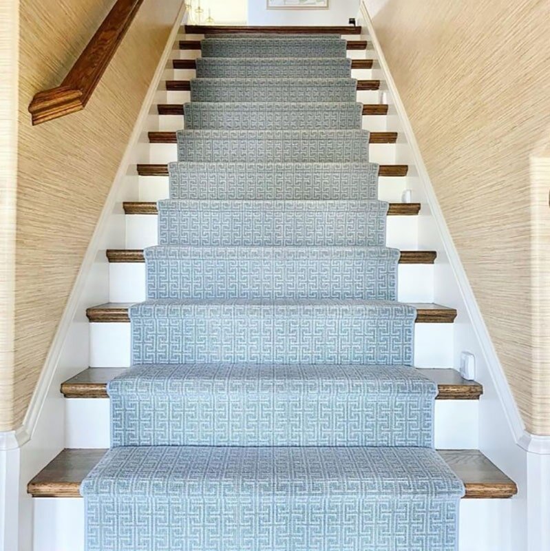 Carpet stair runner in Wake Forest, NC from Bell's Carpets & Floors